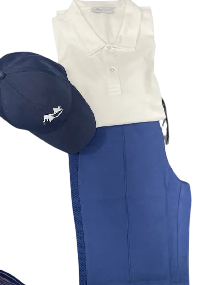 Polo T-Shirt, Bermuda Short and Hat Set (3-Piece)