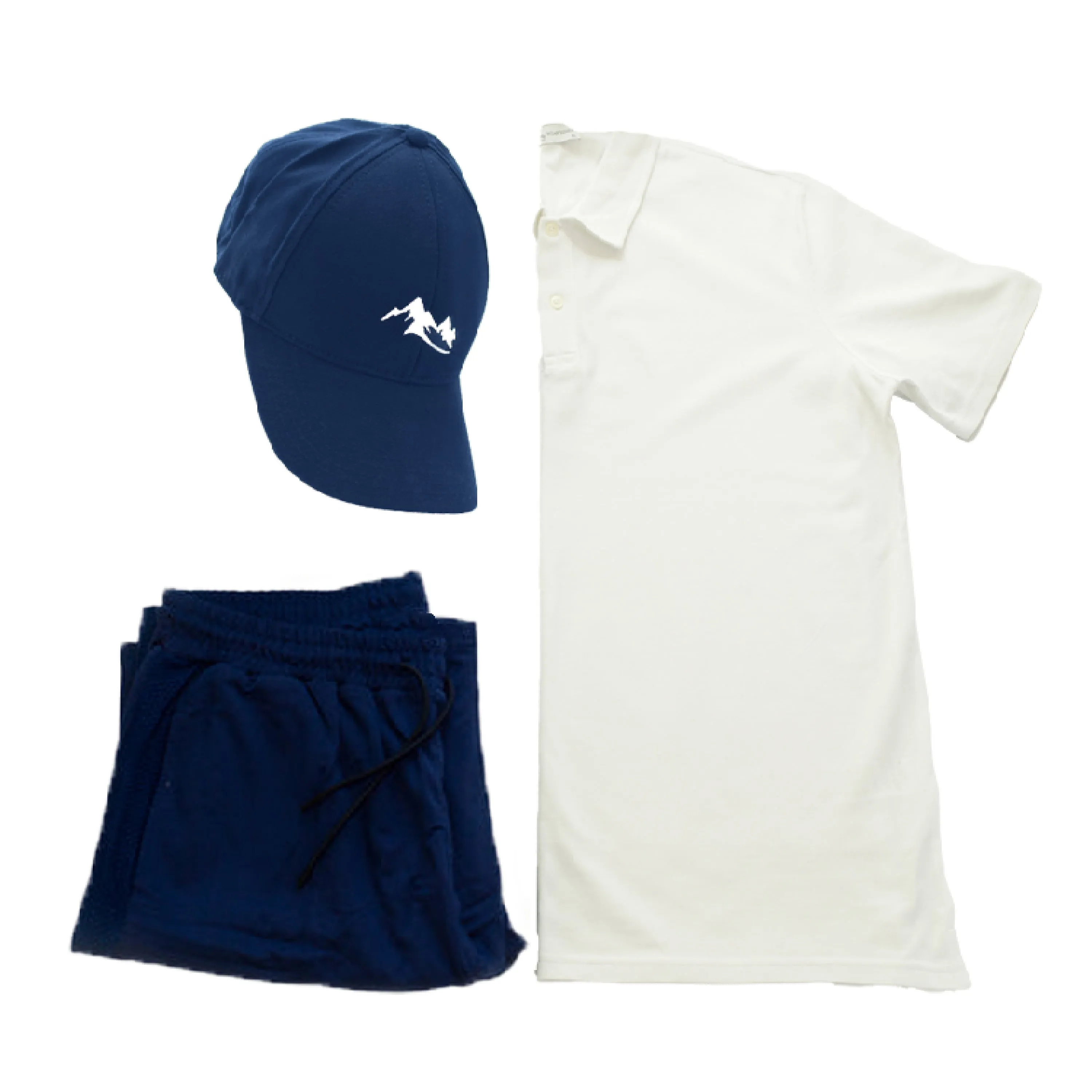 Polo T-Shirt, Bermuda Short and Hat Set (3-Piece)