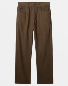 Quiksilver Landers Cord Pants-Canteen