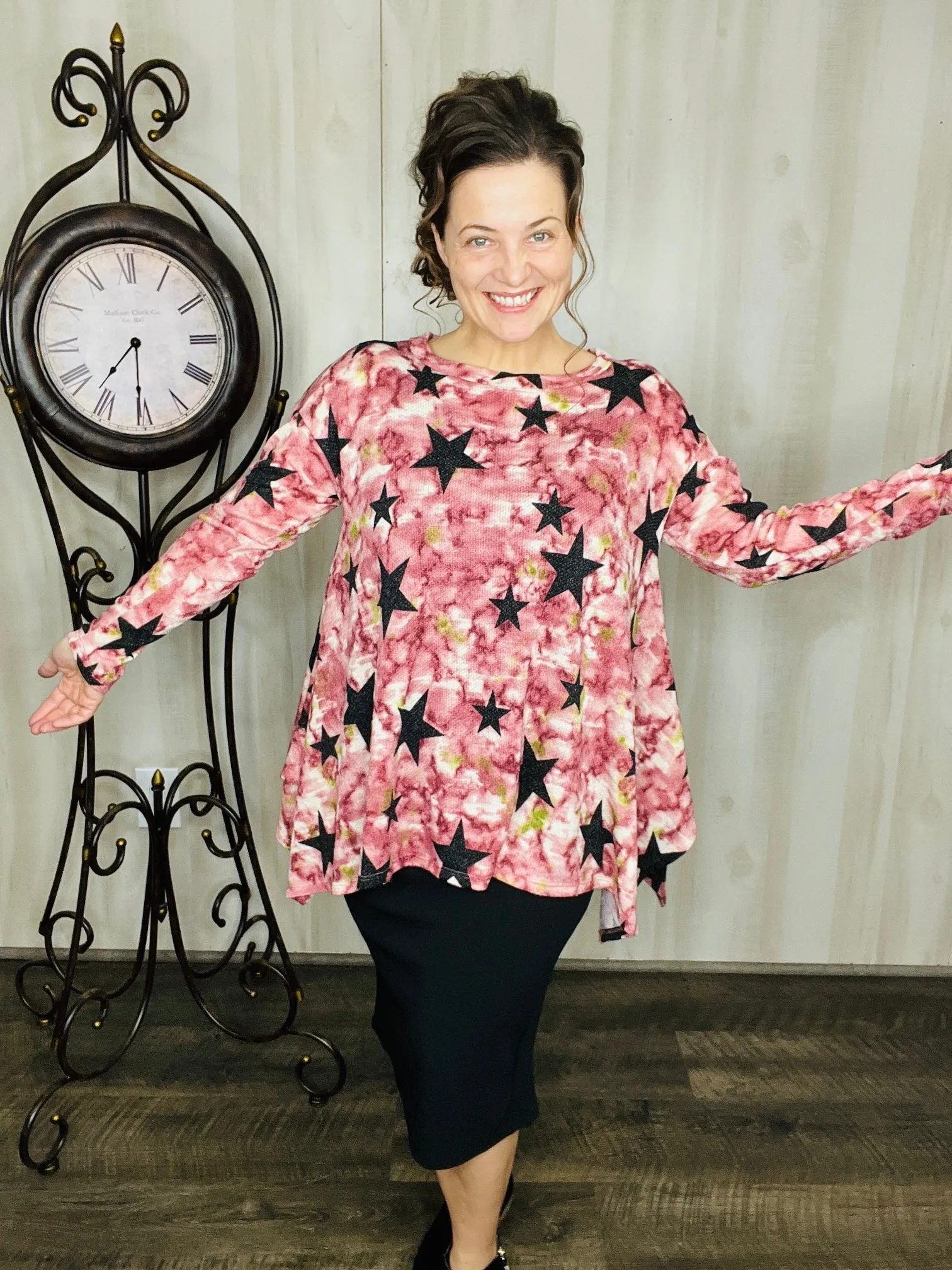 "Oh My Stars" Sweater Tunic