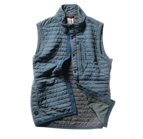 Relwen Windzip Vest in Cadet Navy