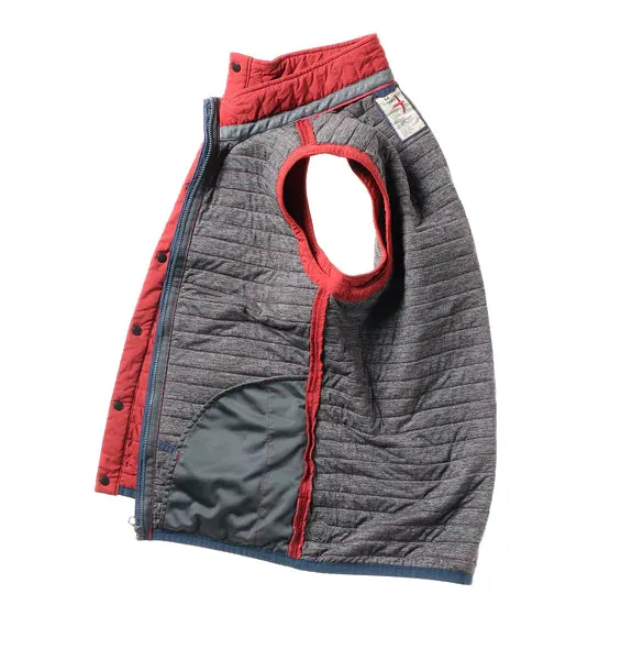 Relwen Windzip Vest in Cardinal Red