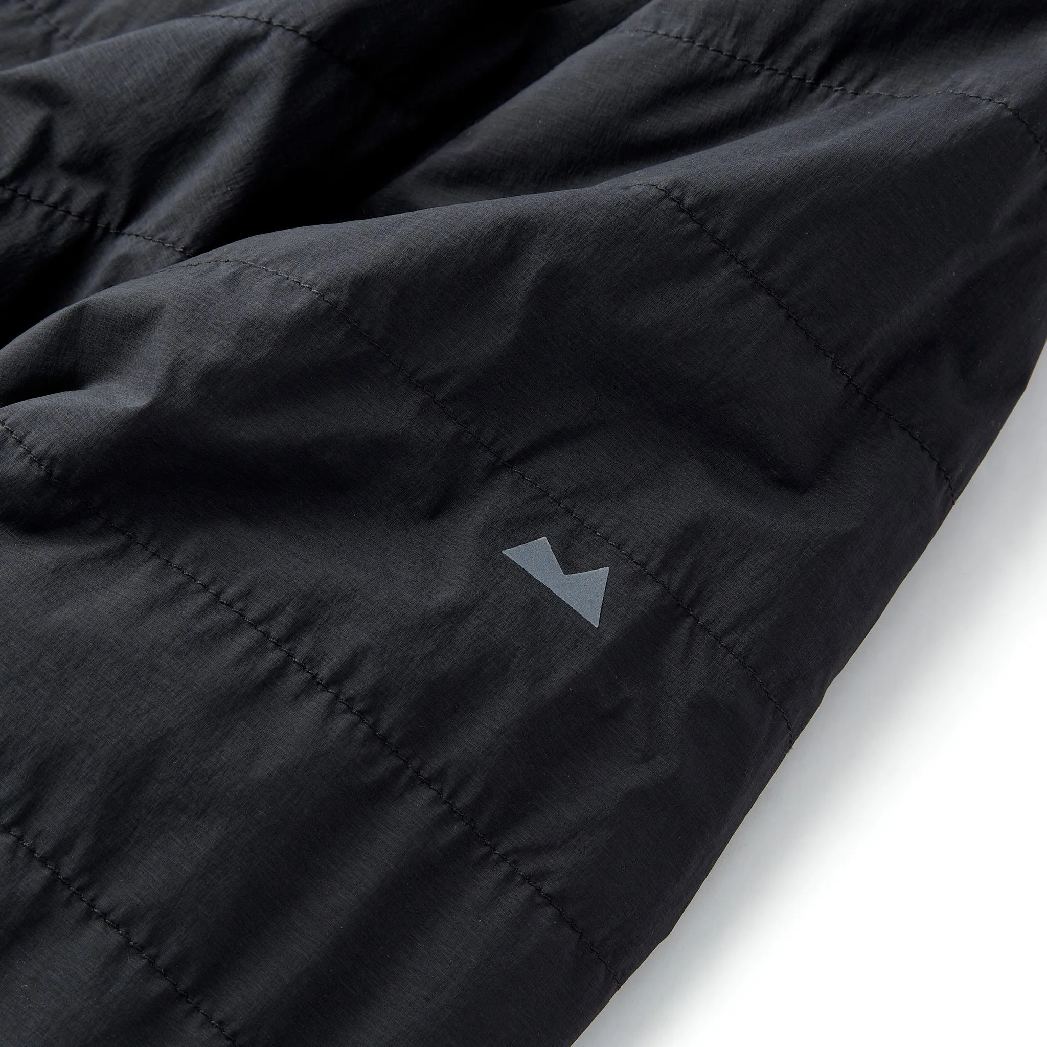 Reversible Insulated Shirt Jacket in Black