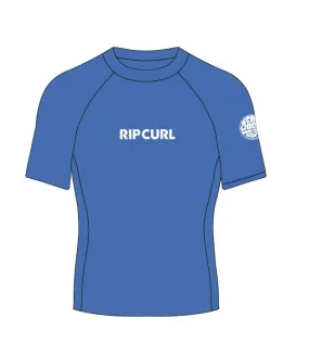 Ripcurl Classic Surf SS UPF Rash Vest Girls (2024) - Blue