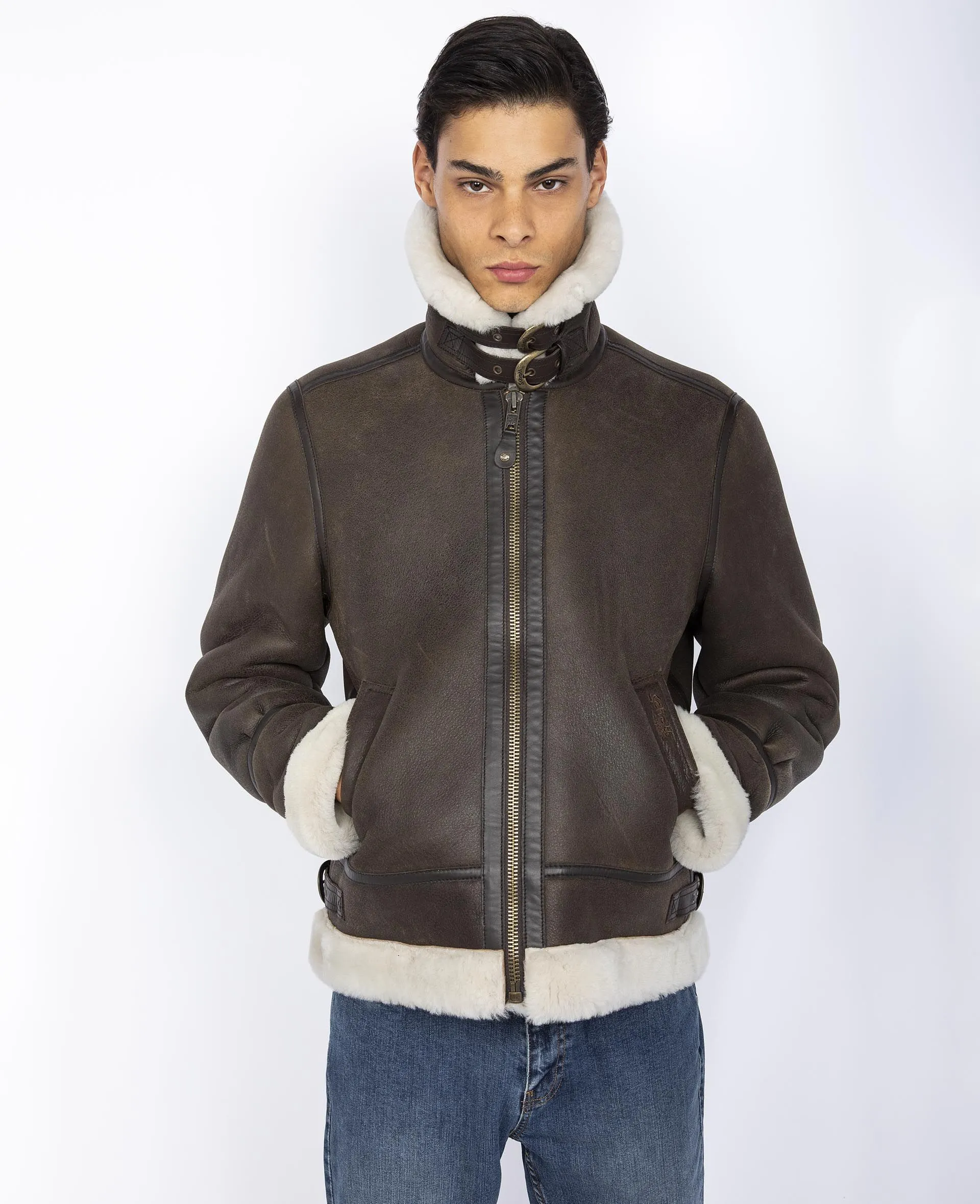 SCHOTT B3 SHEEPSKIN JACKET