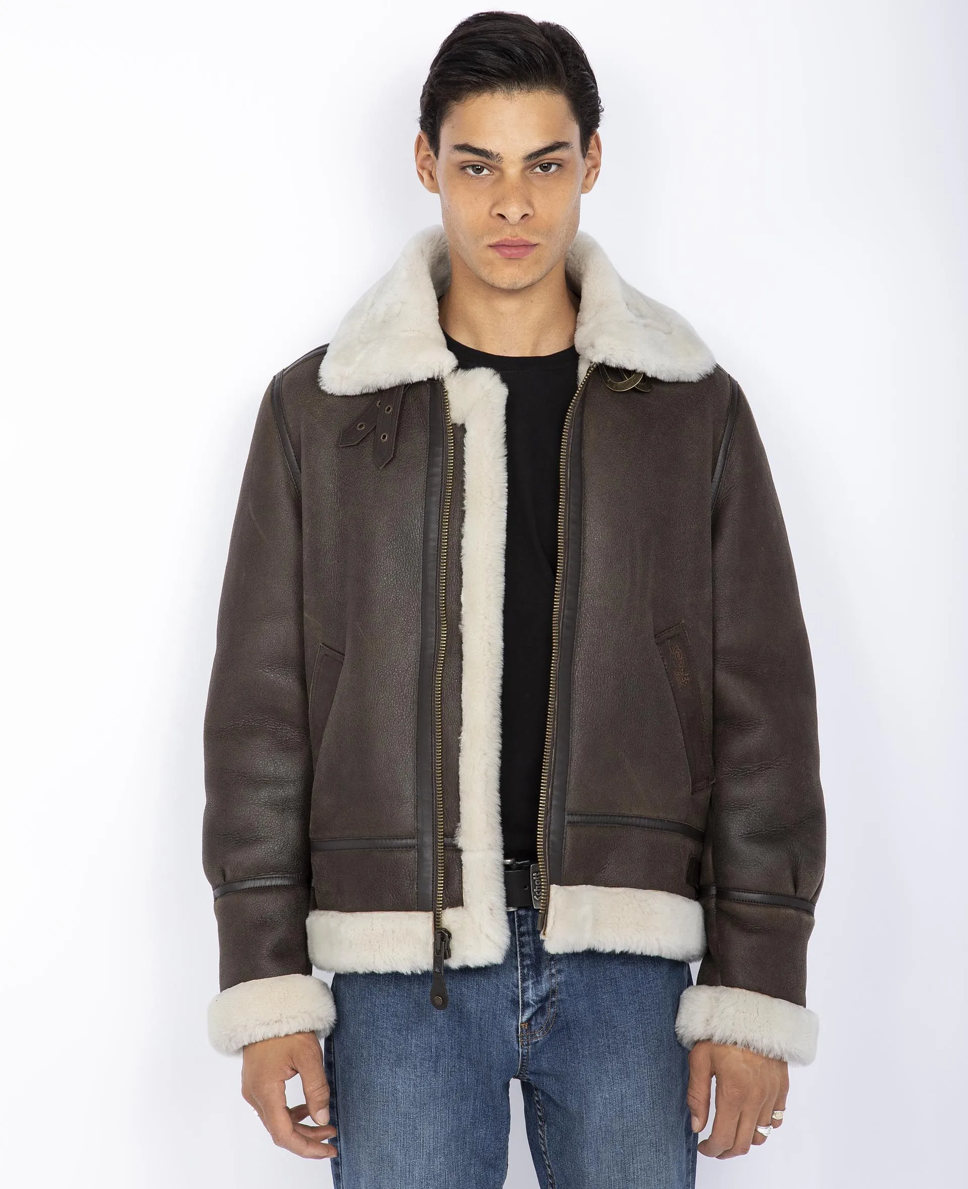 SCHOTT B3 SHEEPSKIN JACKET