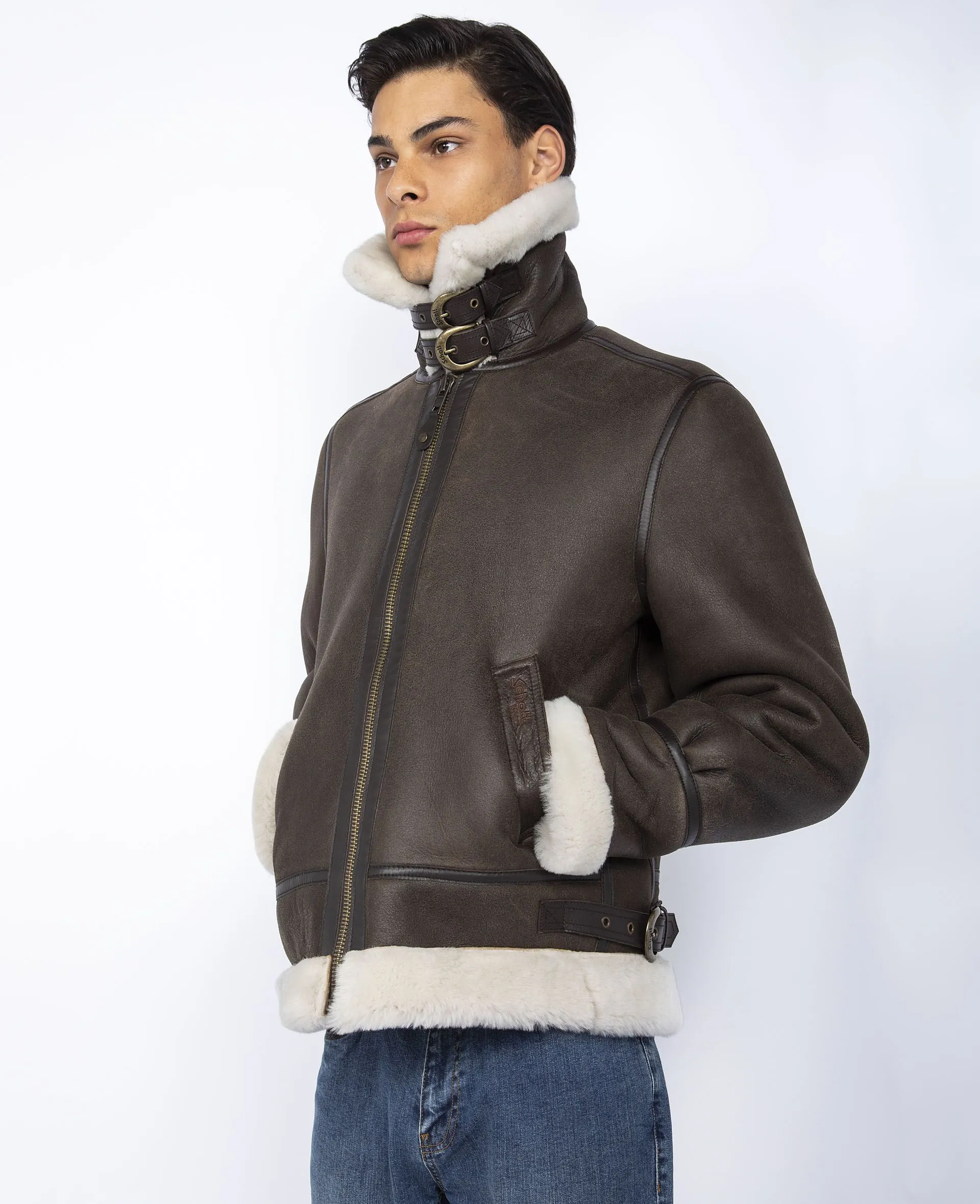 SCHOTT B3 SHEEPSKIN JACKET