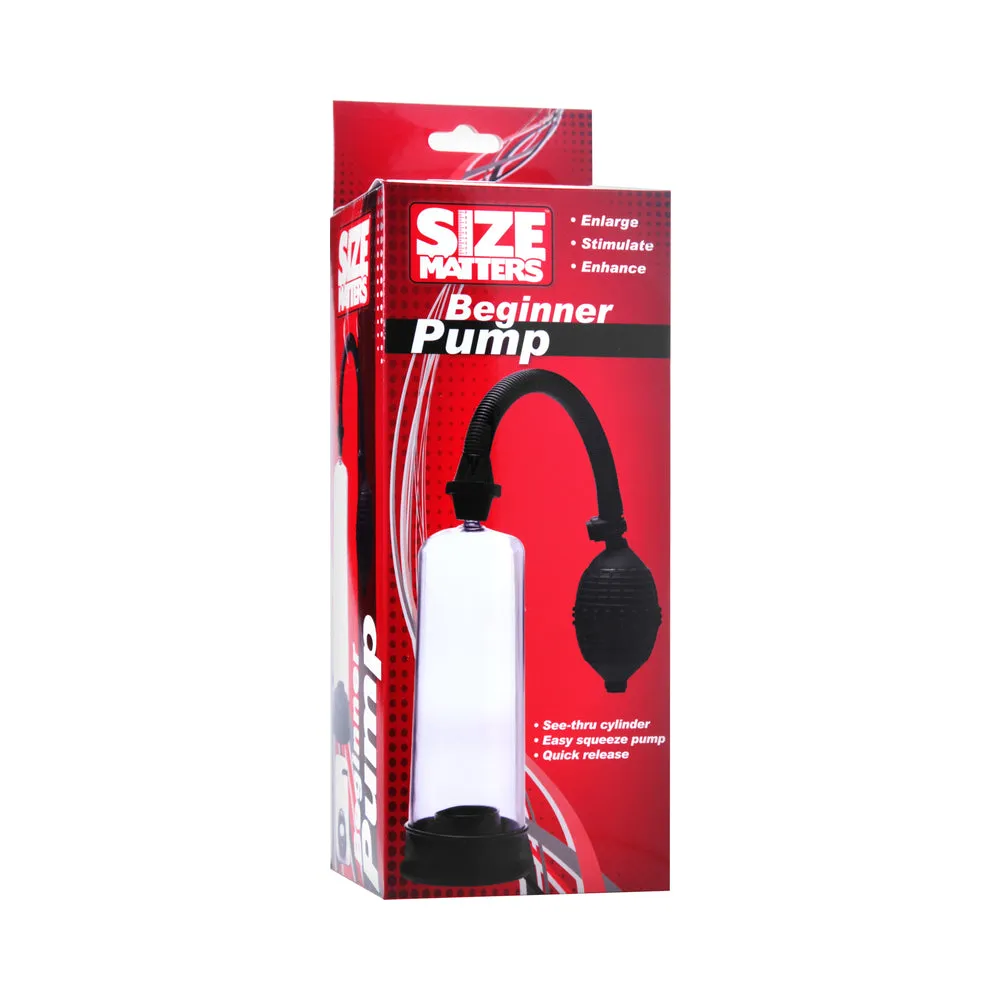 Size Matters Beginner Pump Packaged (Clear)