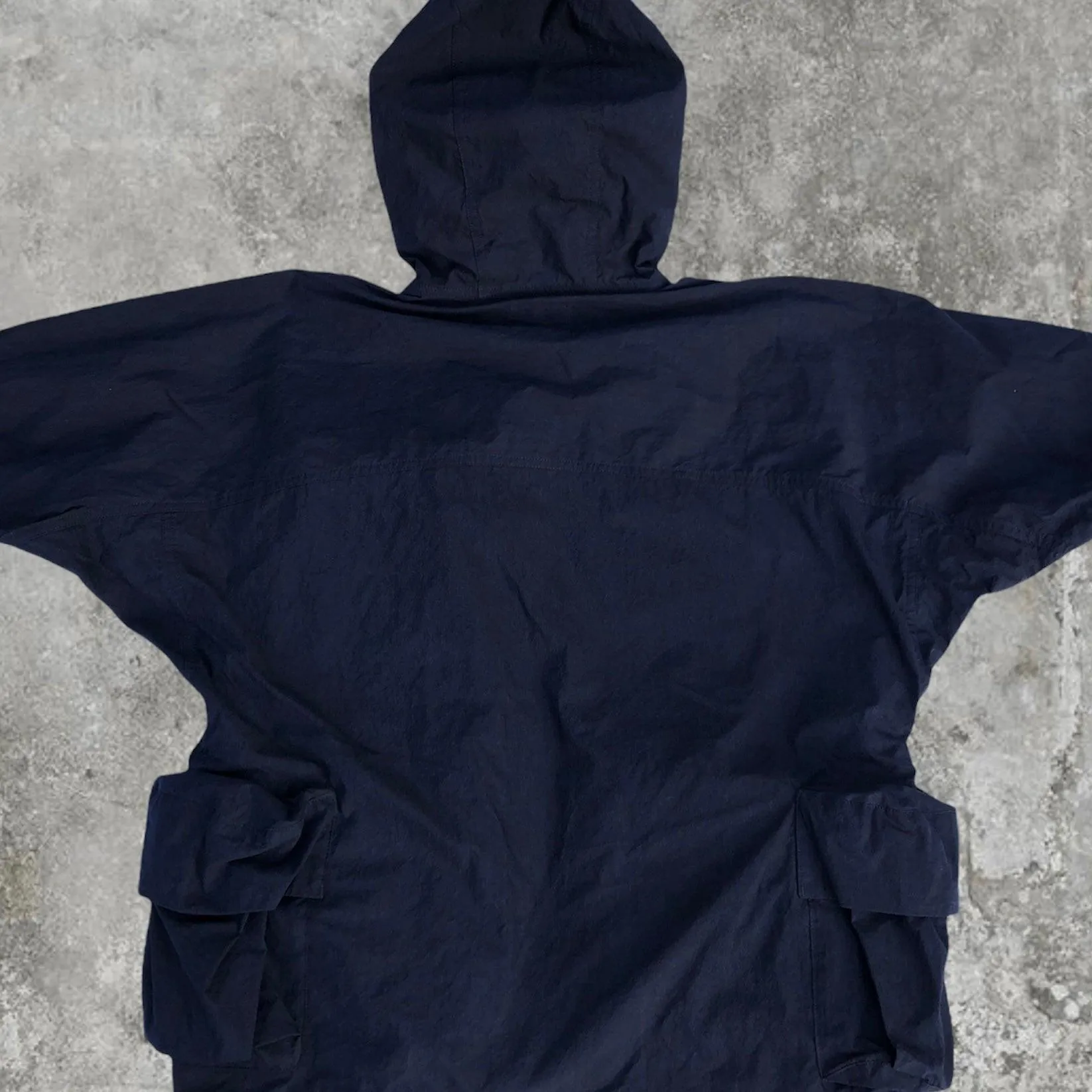 Snow Peak Multipocket Indigo Blue Parka Jacket