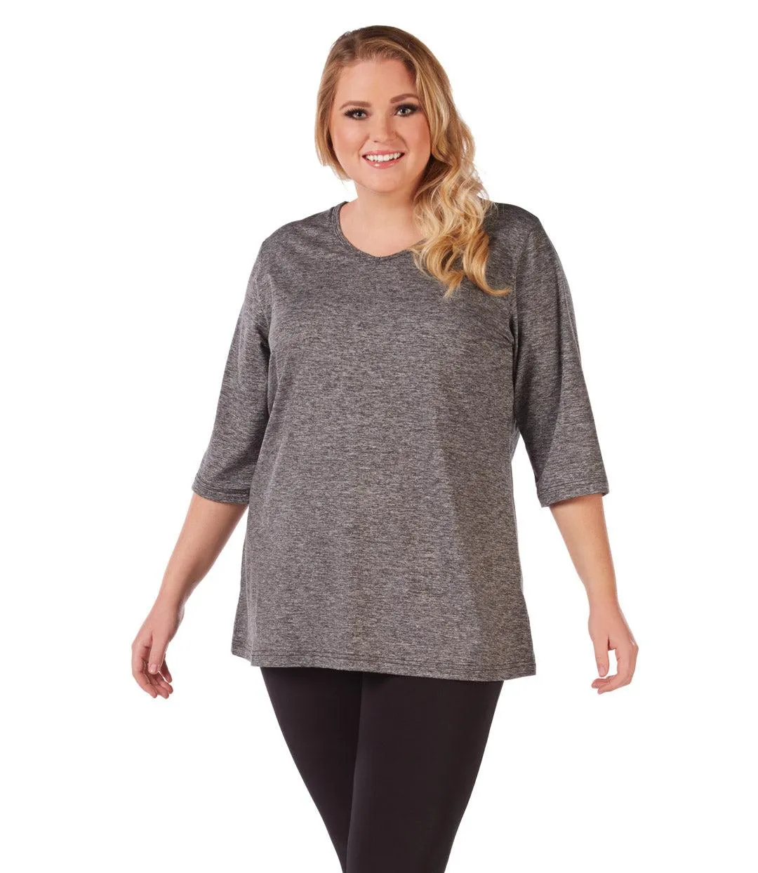 SoftWik® Women's V-Neck Tunic Basic Colors - FINAL SALE