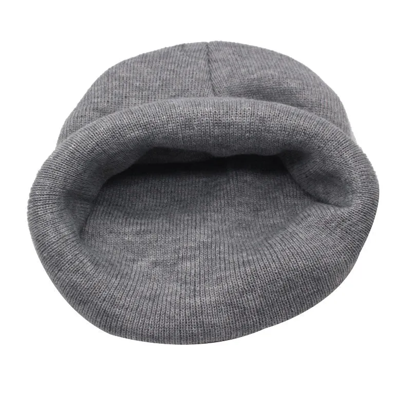 Solid Beanies Hat Women's Knitted Hats For Men Cap Autumn Ski Mask Female Bonnet Skull Skullies Knit Women Winter Beanie Hat Cap