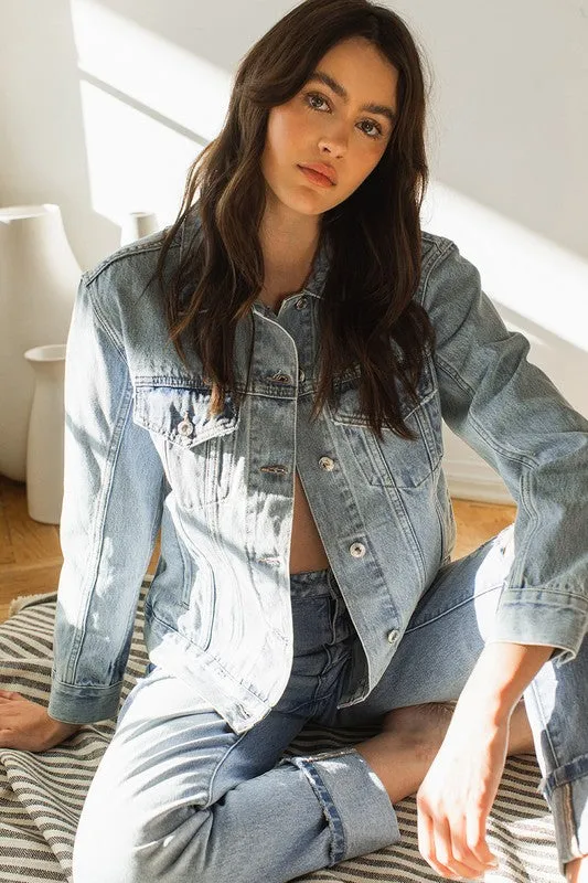 Stella Denim Boyfriend Jacket