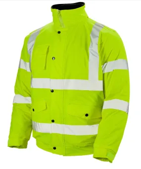 Storm-Flex® Hi Vis Yellow PU Bomber Jacket