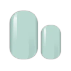 Subtle Seafoam Nail Wraps