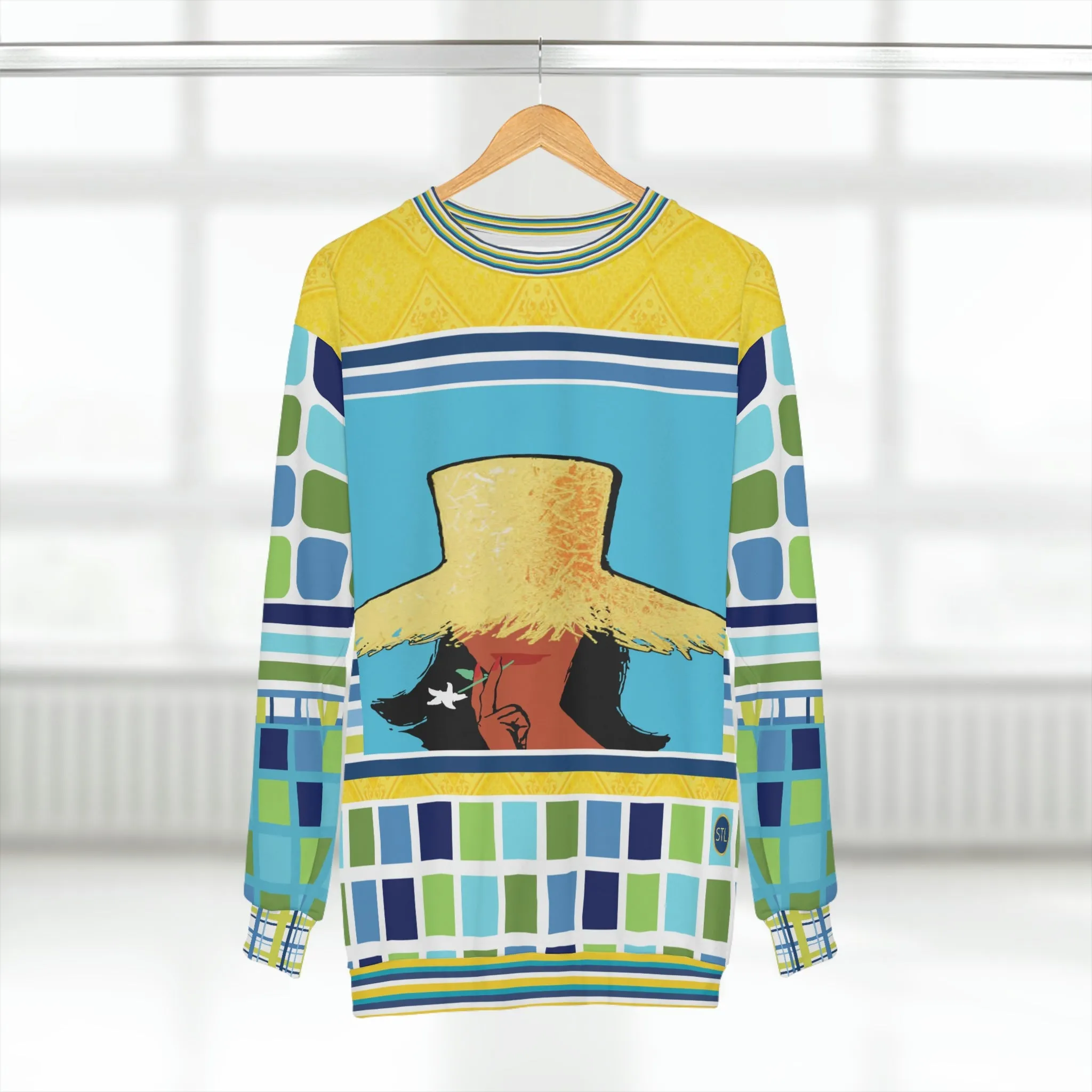 Tahiti Girl Bright Lights SW Fleece Unisex Sweatshirt