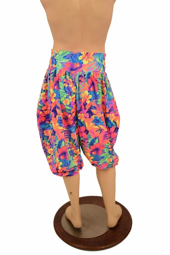 Tahitian Floral "Michael" Pants with Pockets