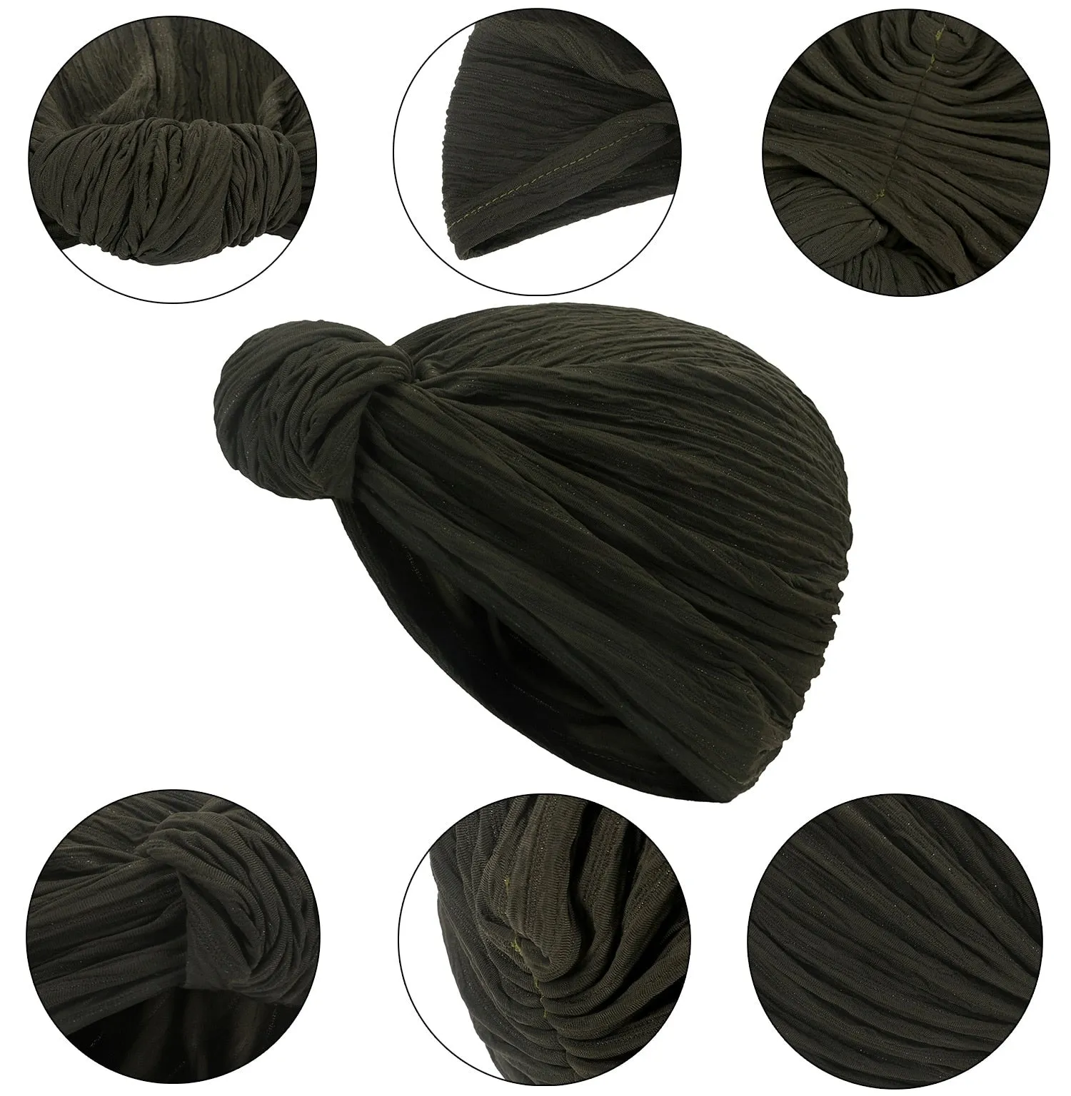 TEEK - Womens Stretchy Twist Head Wrap