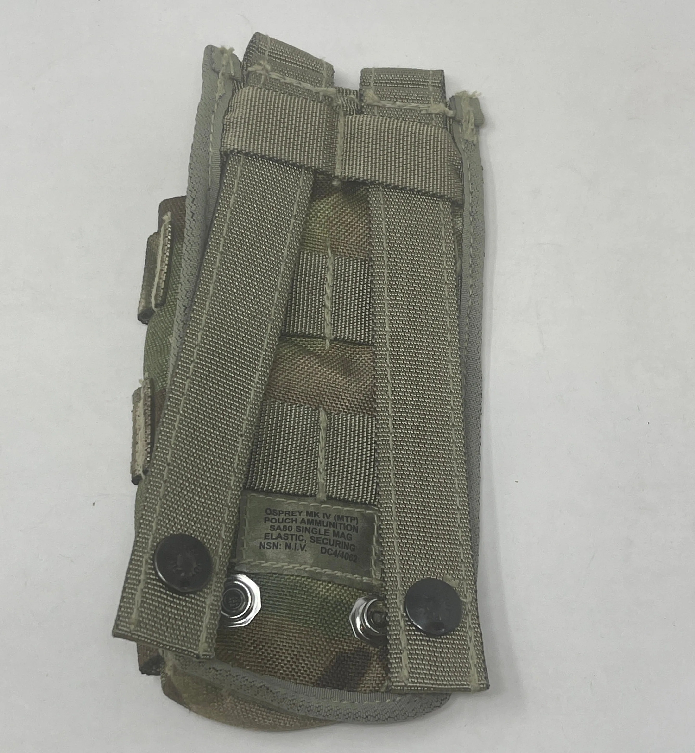 The British Army Osprey MkIV MTP Magazine Pouch Open