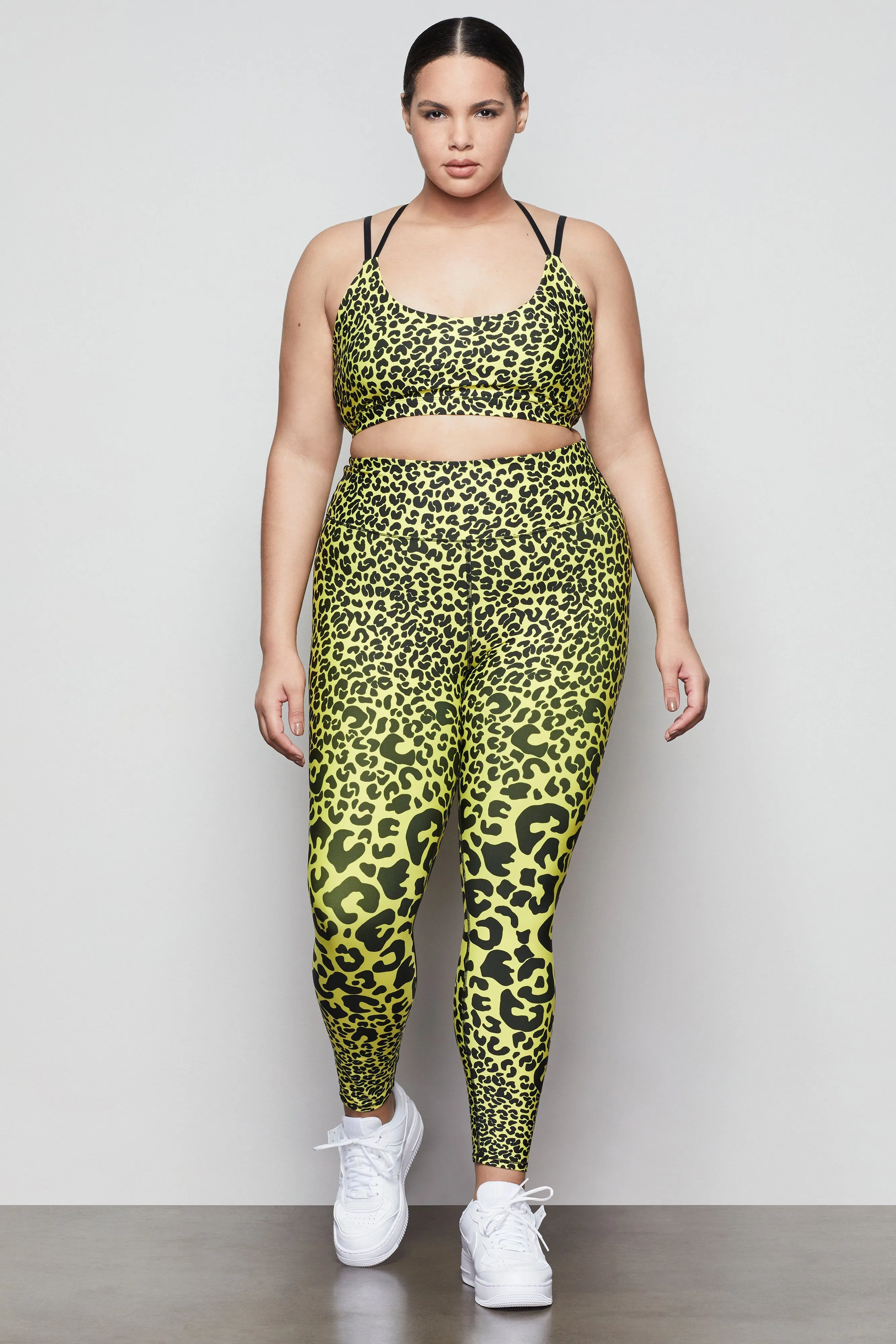 THE CORE STRENGTH LEGGING| SUN BEAM LEOPARD001