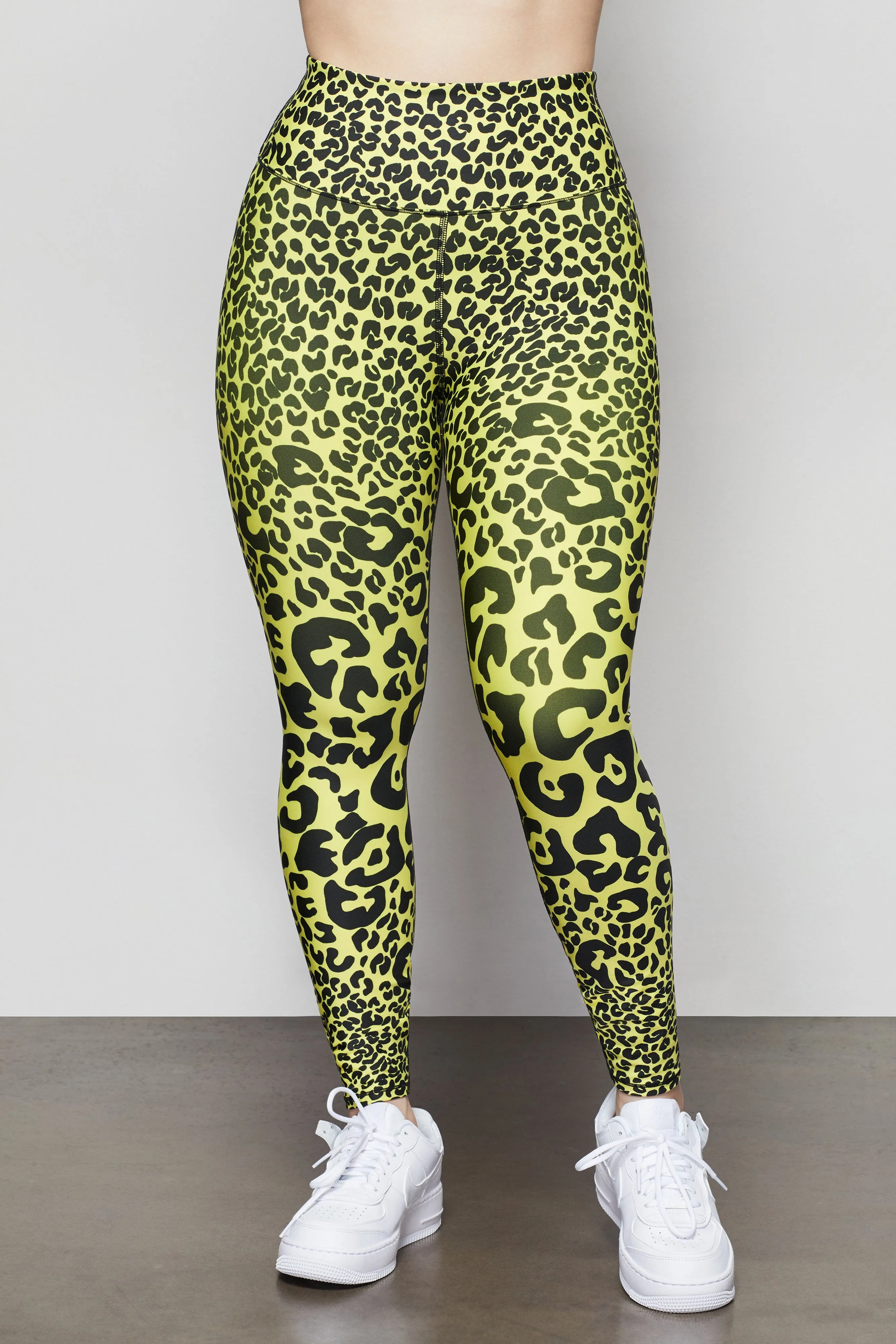 THE CORE STRENGTH LEGGING| SUN BEAM LEOPARD001