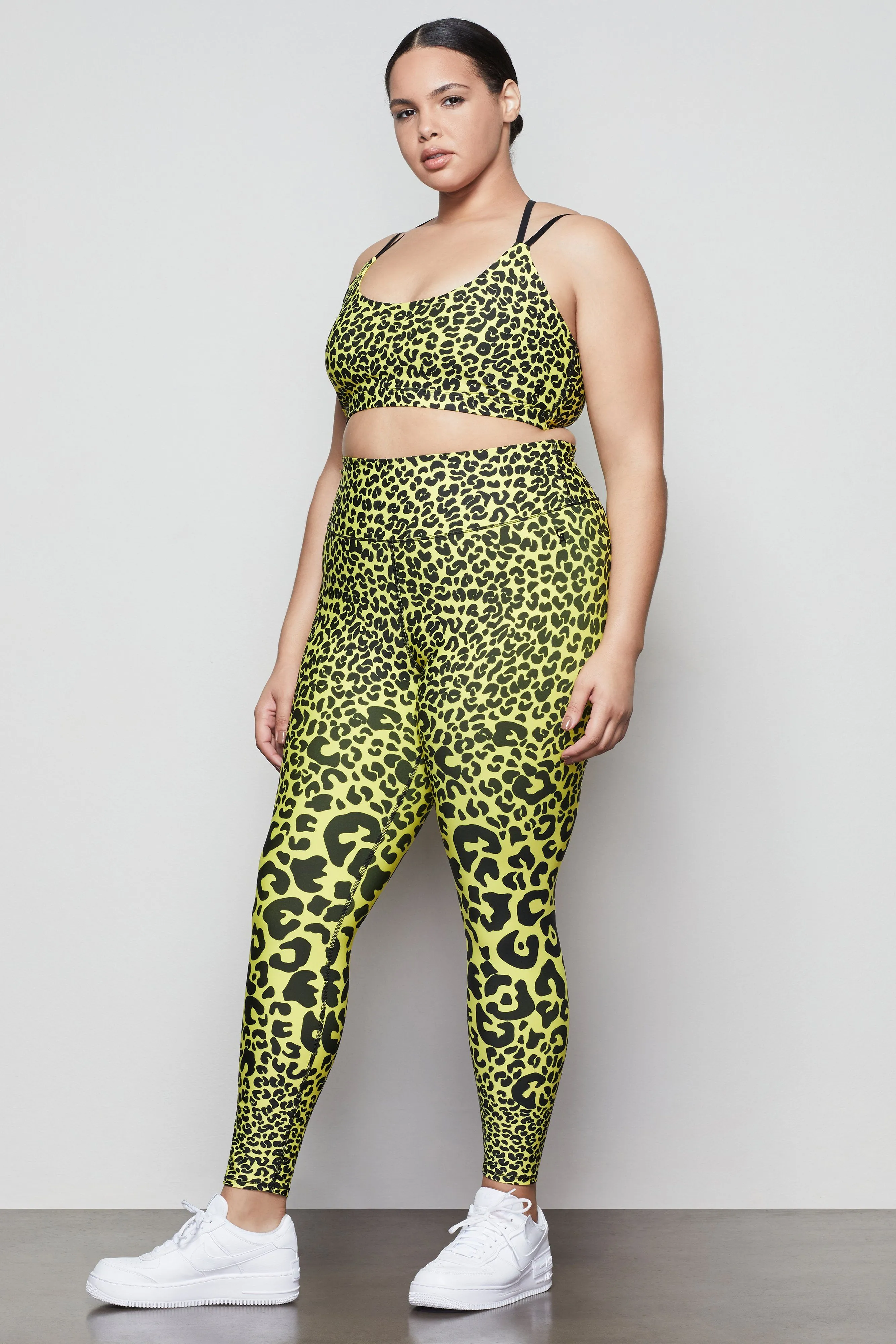 THE CORE STRENGTH LEGGING| SUN BEAM LEOPARD001