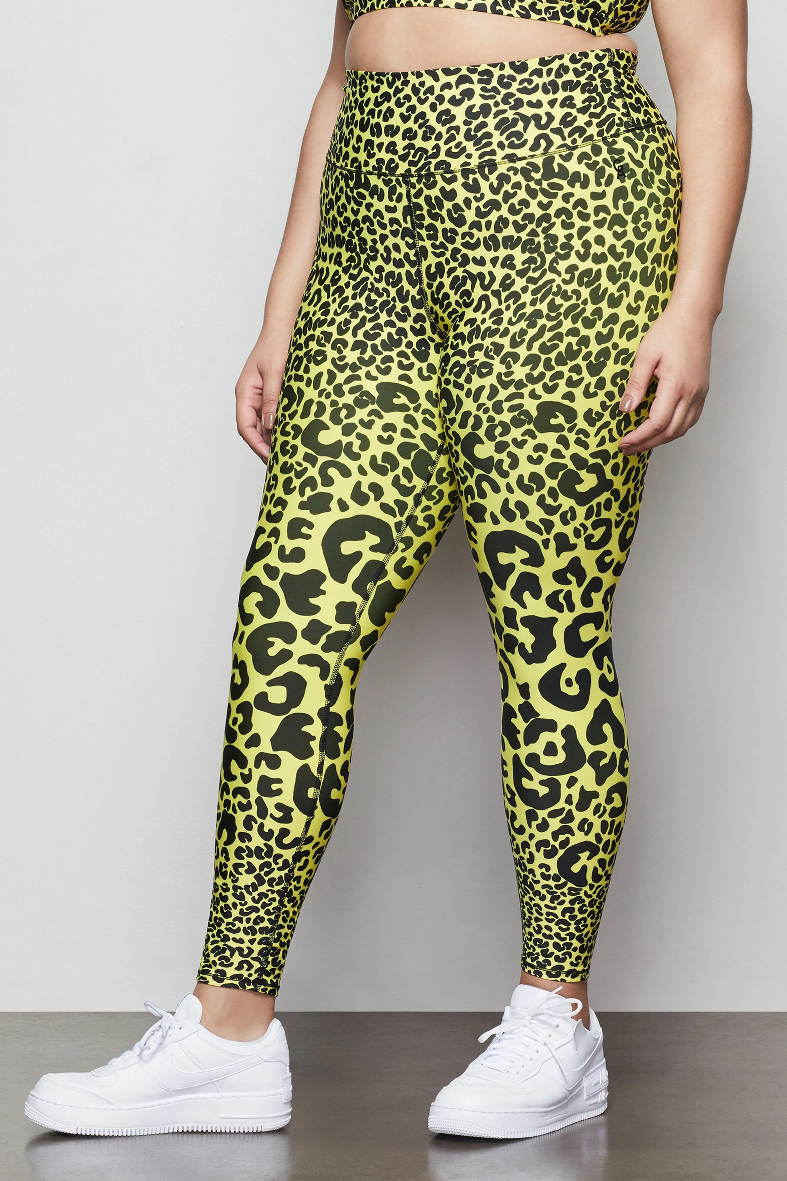 THE CORE STRENGTH LEGGING| SUN BEAM LEOPARD001