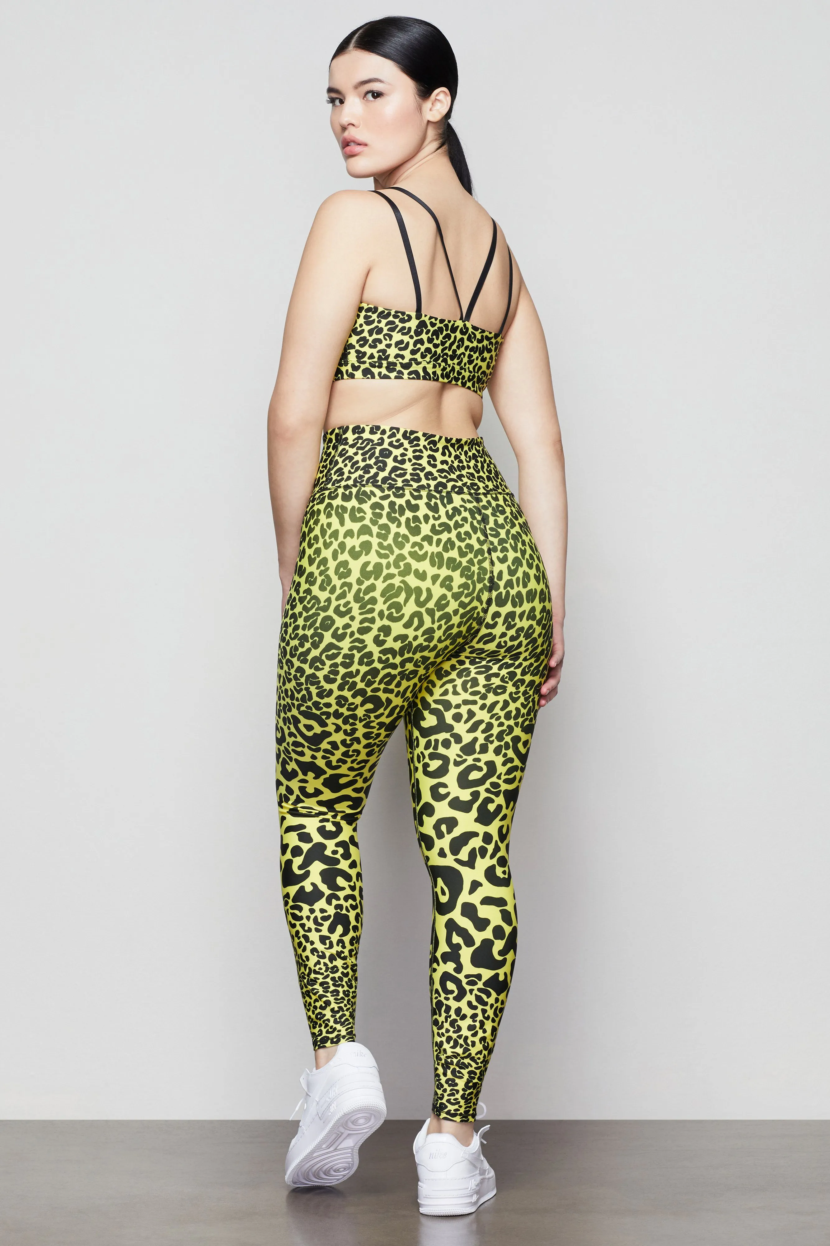 THE CORE STRENGTH LEGGING| SUN BEAM LEOPARD001