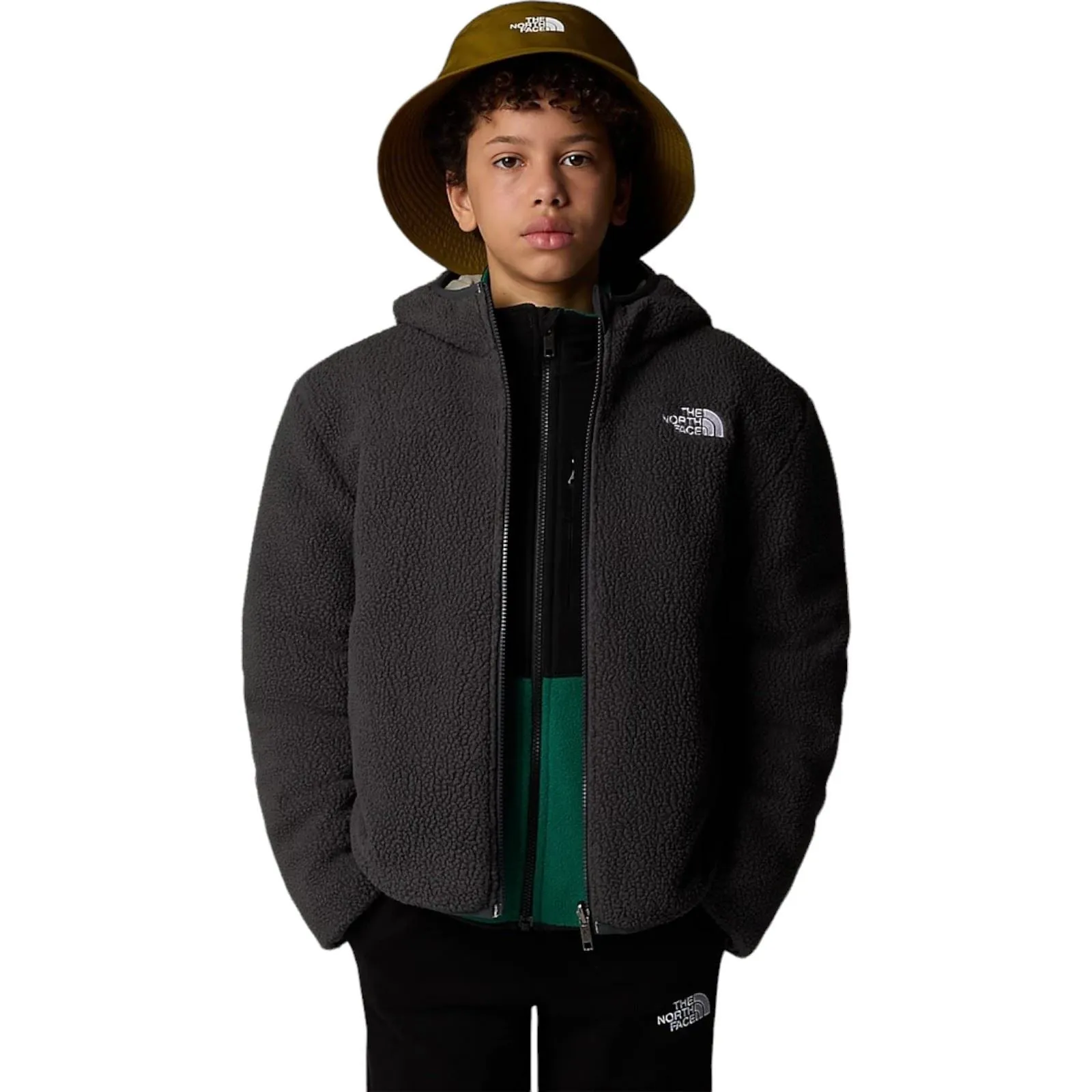 The North Face Reversible Shasta Boys Full-Zip Hooded Jacket