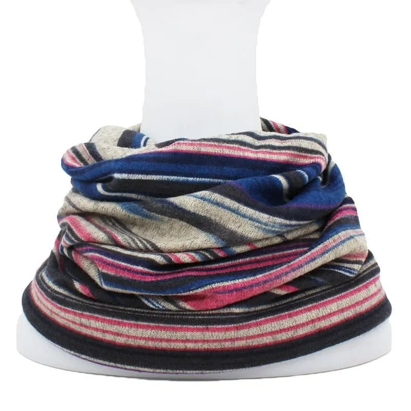 Thin Striped Beanies - Trendy, Warm, and Stylish Polyester Hats