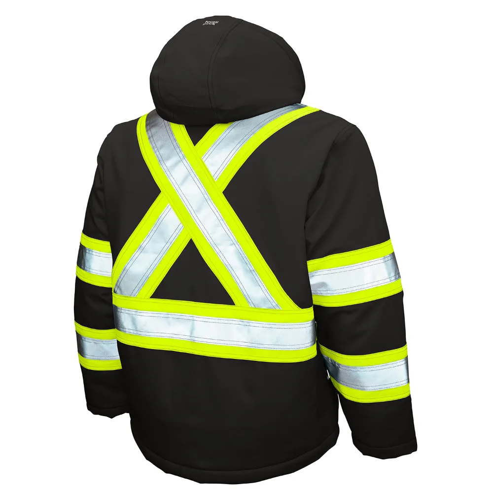 Tough Duck Insulated Flex X - Back Safety Jacket - SJ40