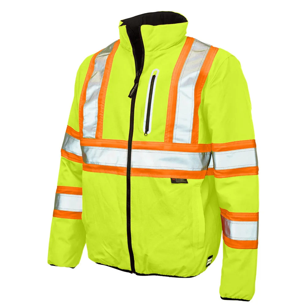 Tough Duck Ripstop Reversible Safety Jacket - SJ27