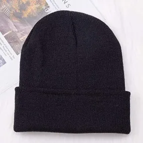 TYONMUJO Unisex Adult Knit Beanie for Men Women Warm Snug Hat Cap