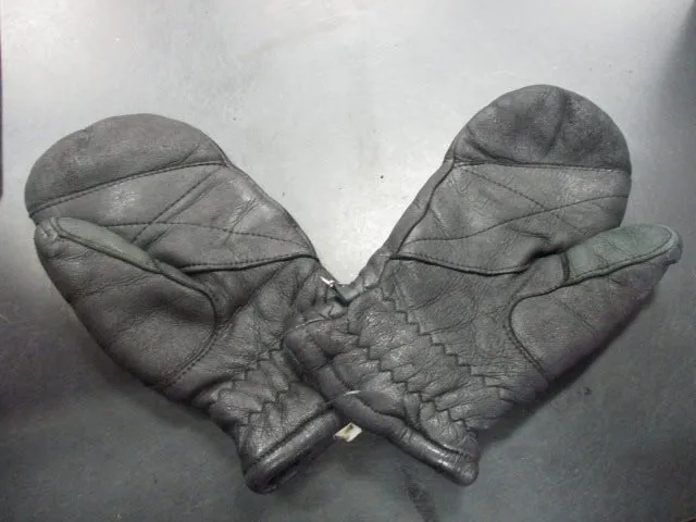 Used Sta-Soft Deerskin Waterproof Mittens Womans Size Large