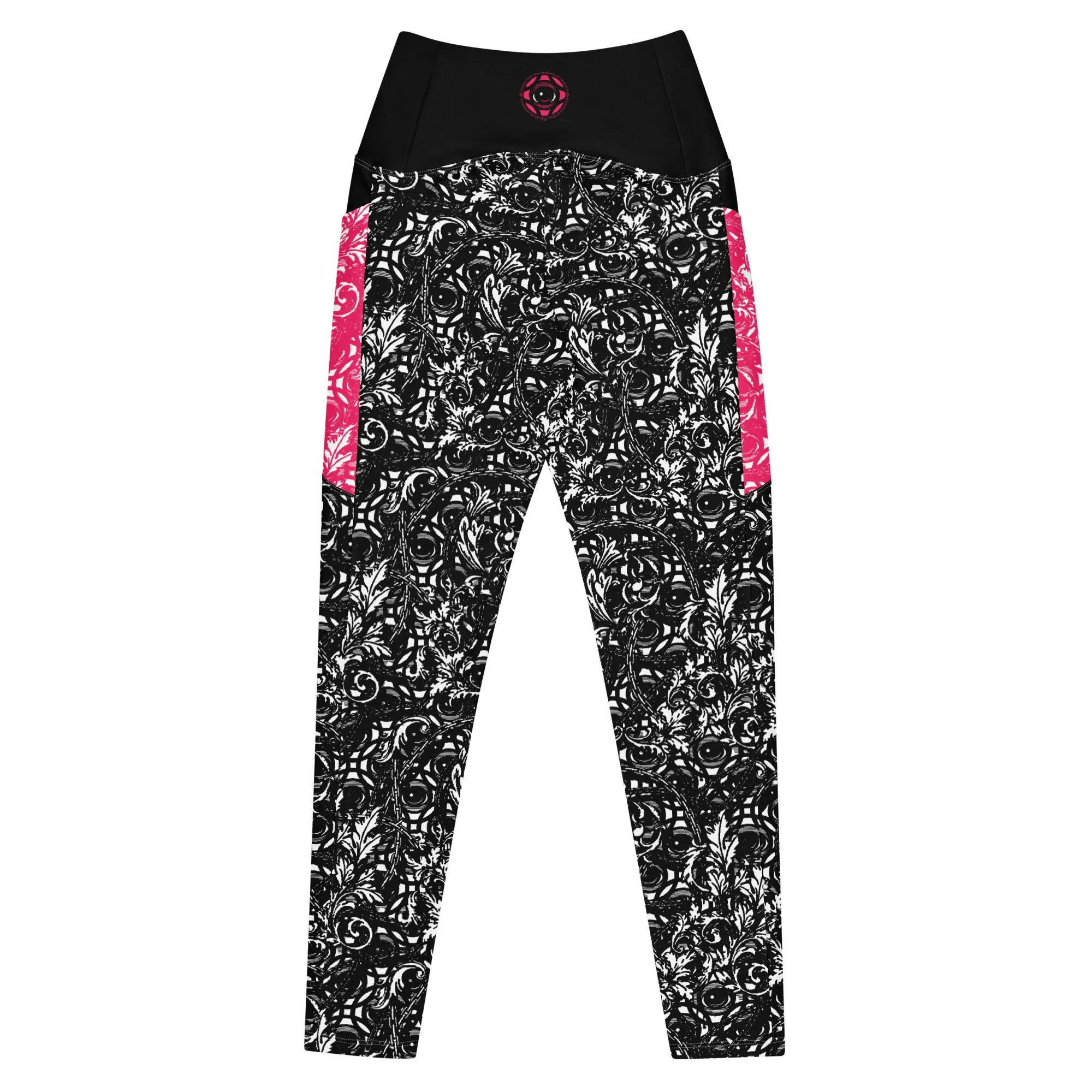 VersacEYEZ Pink Leggings with pockets