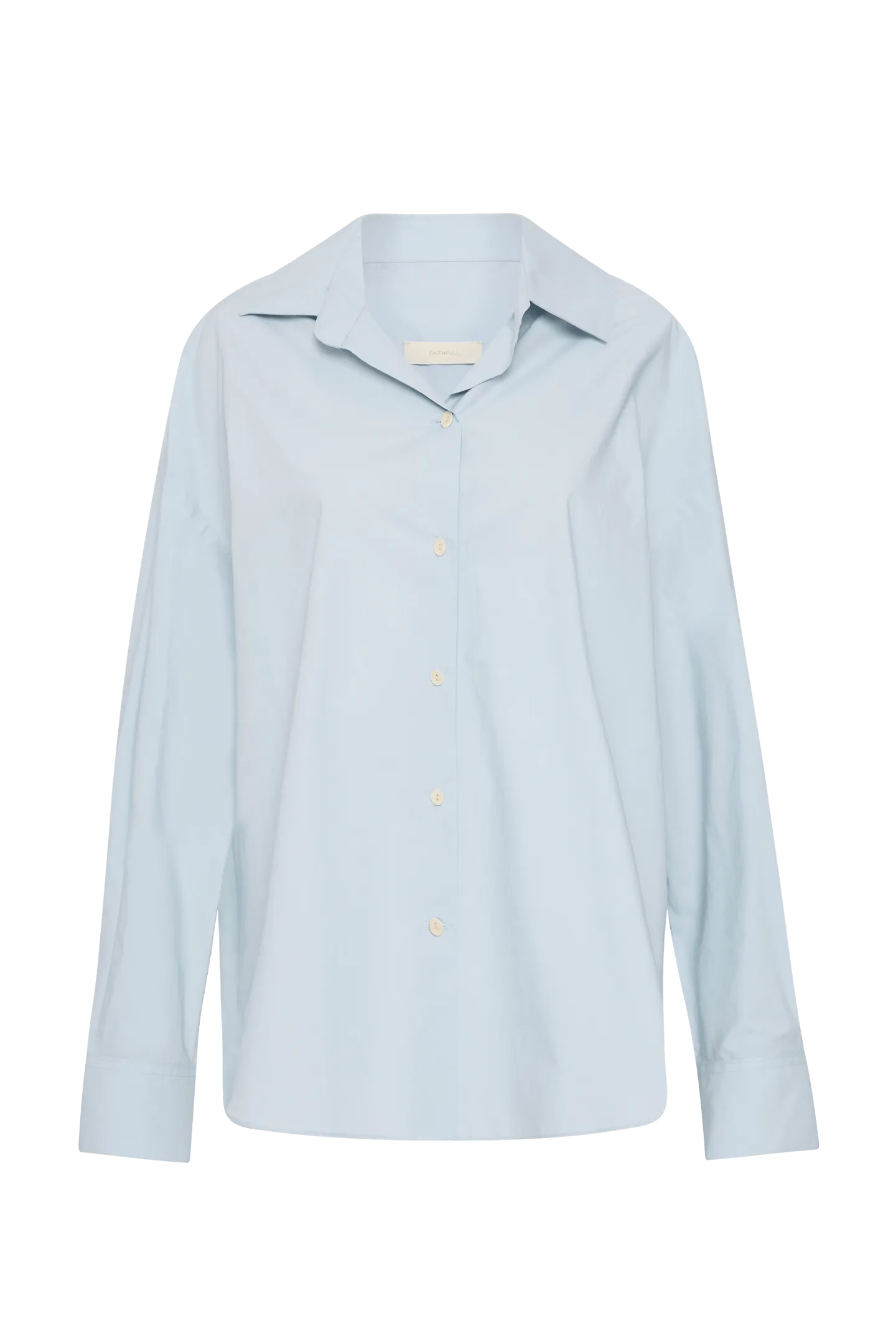 VIESTE OVERSIZED SHIRT - SKY BLUE