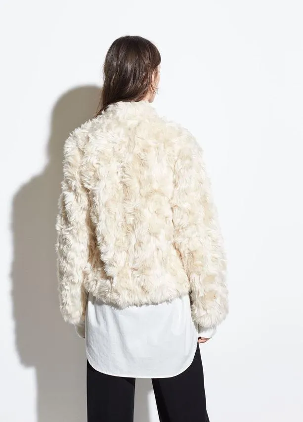 VINCE - Plush Jacket Creme