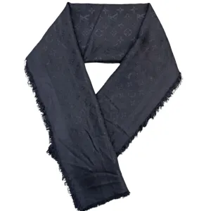 Women's Monogram Classic Scarf Black