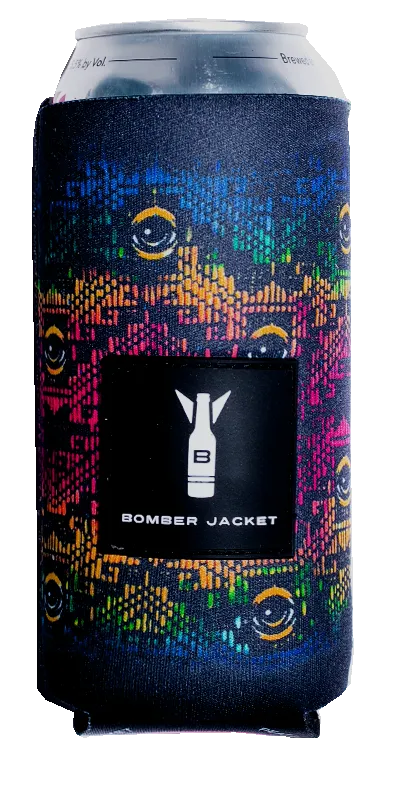 Woven EYEZ 16 oz Drink Coozie - Bomber Jacket