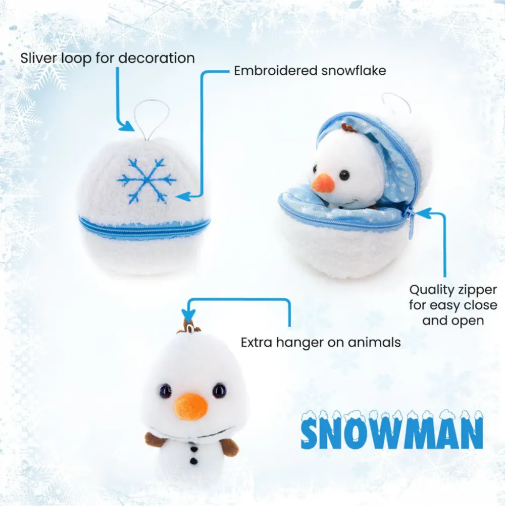 Zip Up Snowball Snowman